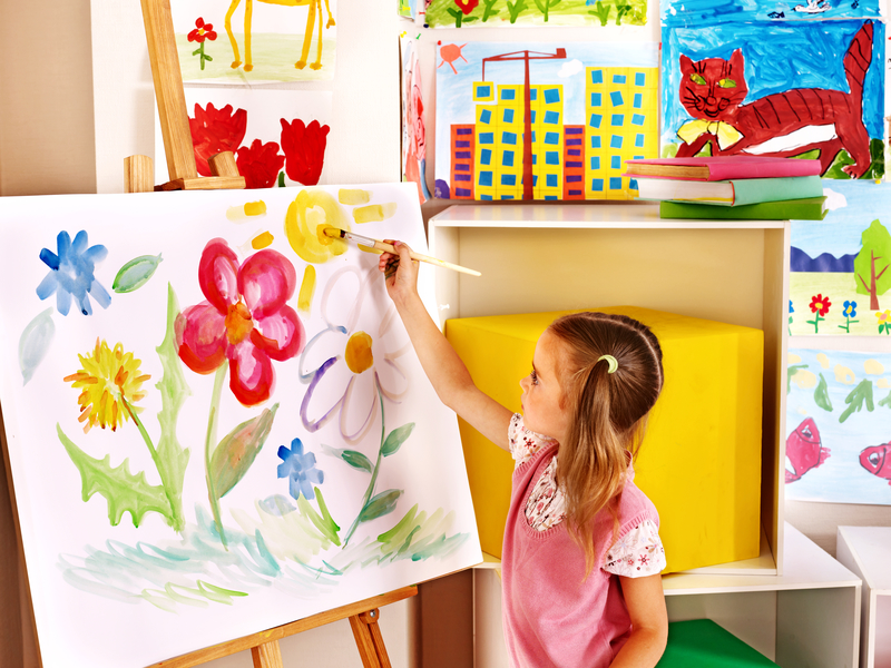 Todos los tipos de pinturas para niños — Cartabon