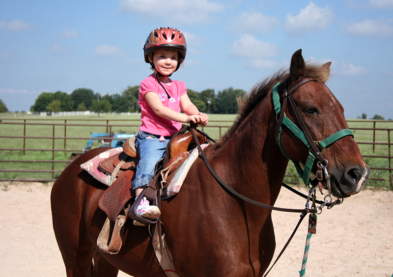 Equitación para niños