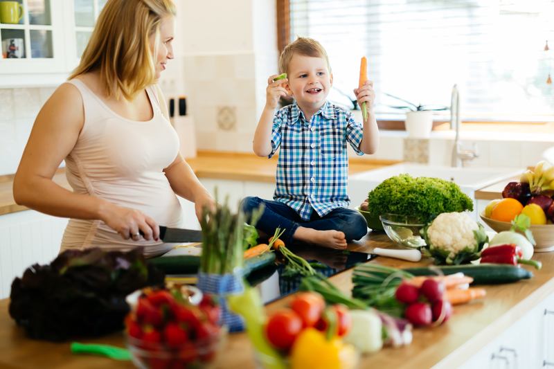 Embarazada vegetariana. ¿Es seguro?