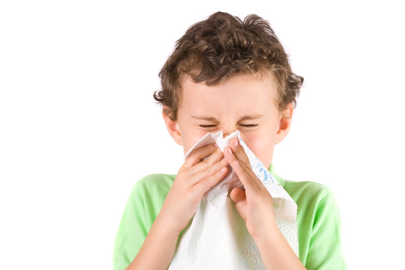 Bebés y niños con catarro o resfriado