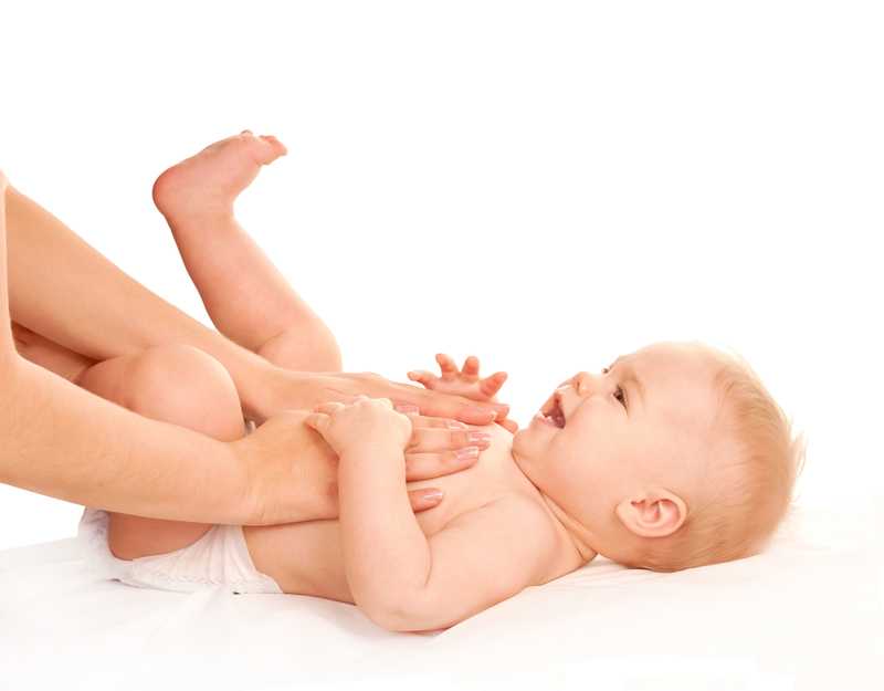 Beneficios del masaje en los bebés y niños