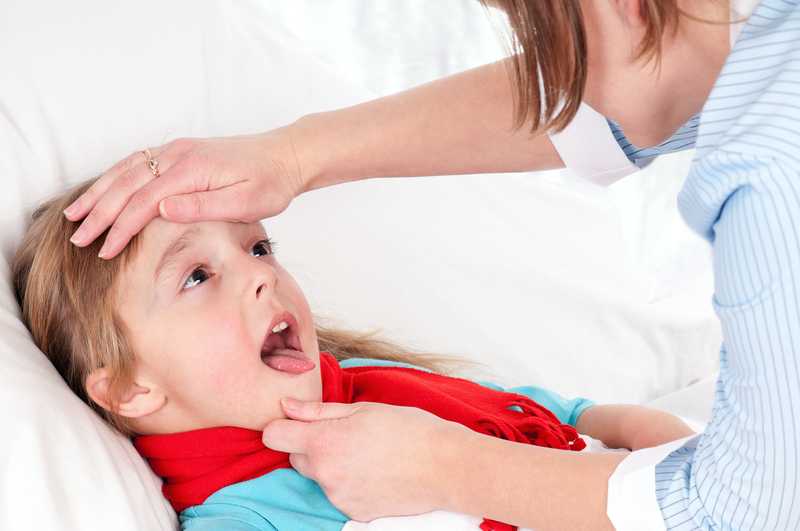 Anginas y faringitis: inflamación de la garganta de los niños