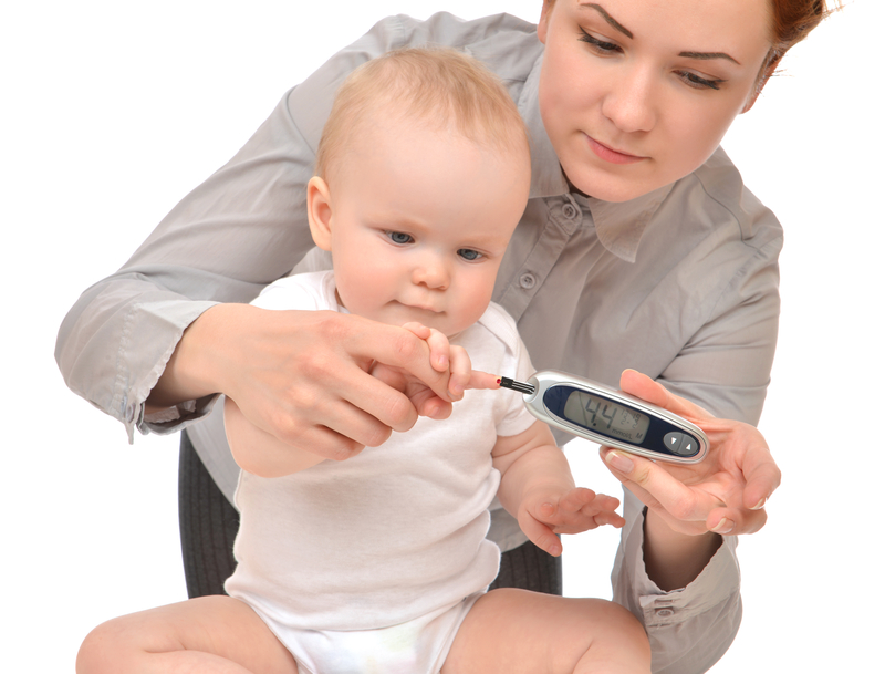 Diabetes infantil en bebés y niños