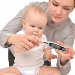 Diabetes infantil en bebés y niños