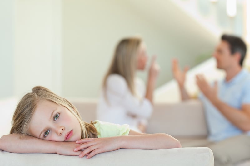 Reacciones de los hijos a la separación o divorcio de sus padres