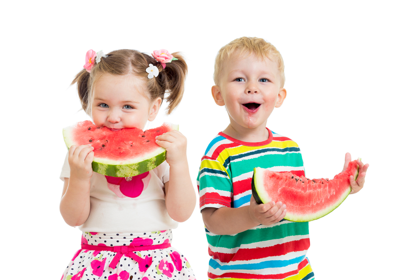 Alimentación para los niños durante el verano