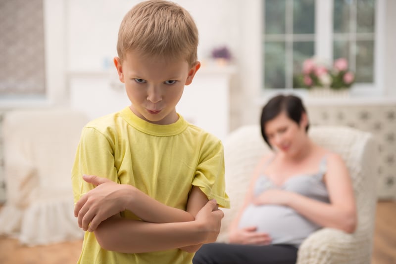 Los celos del primer hijo por la llegada del segundo