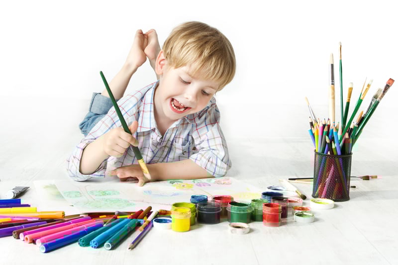 La pintura infantil y los niños