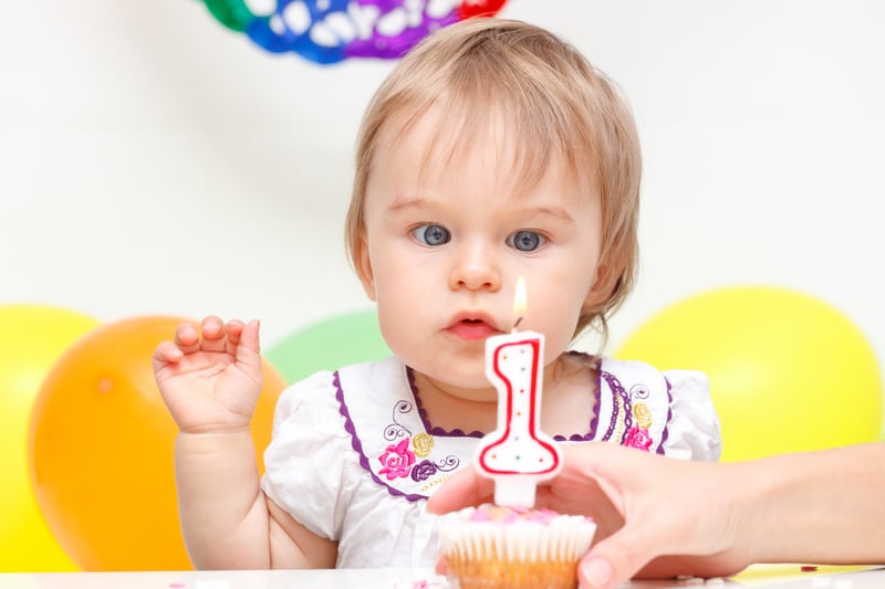 La fiesta del primer cumpleaños de los bebés