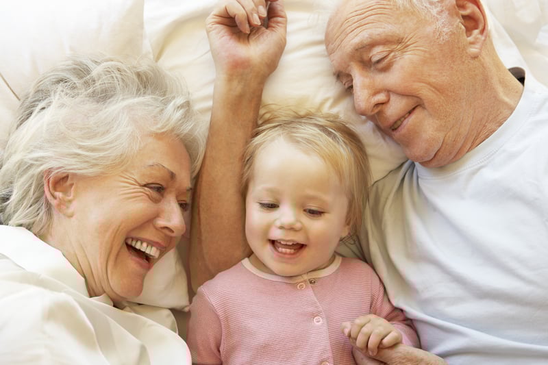 La relación de los niños con los abuelos