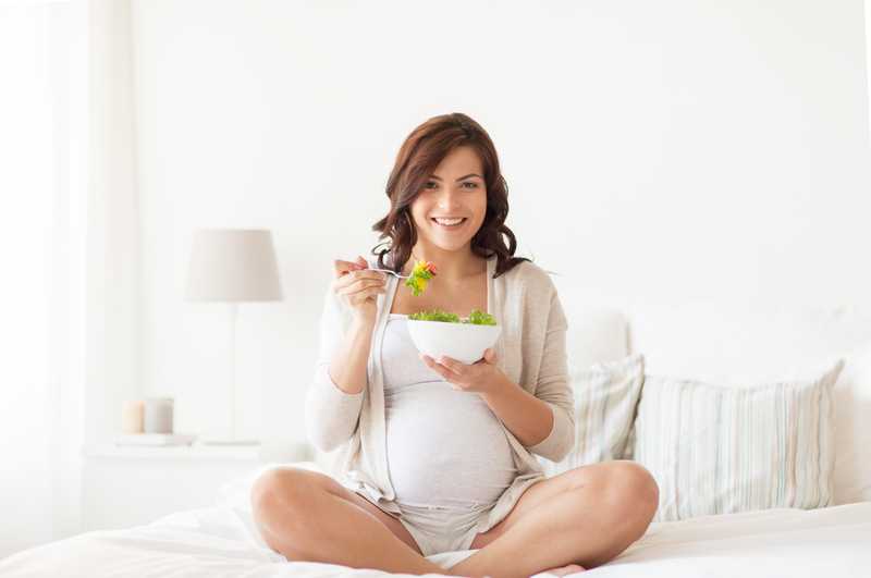 Riesgos de una dieta vegetariana en el embarazo