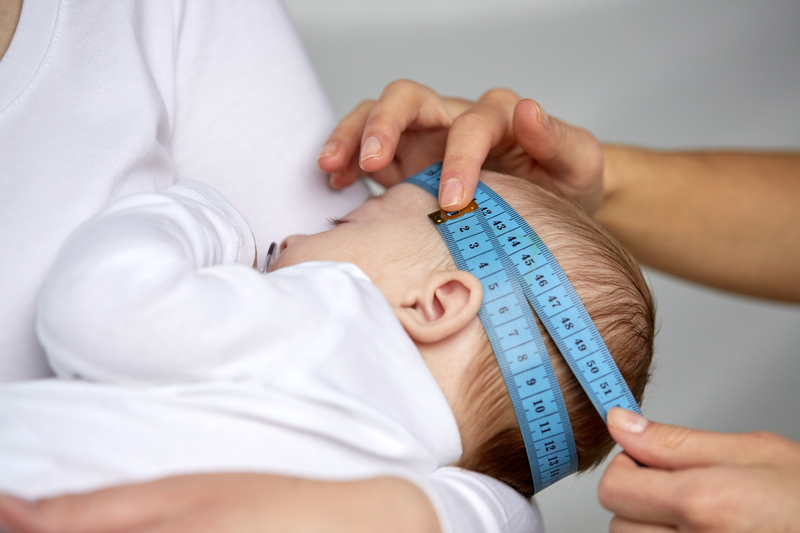 El perímetro craneal del bebé y sus medidas