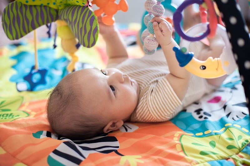 La estimulación visual en los bebés y niños