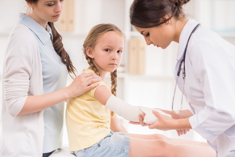 Las heridas más comunes de los niños