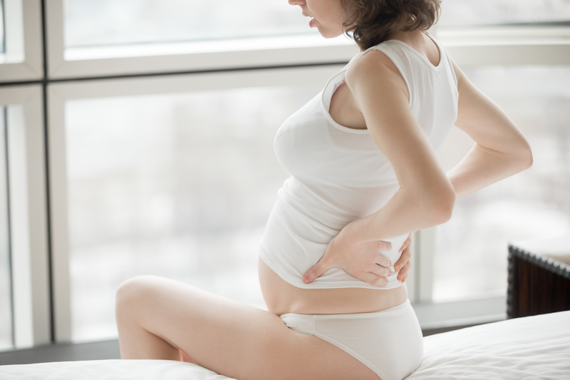 Controlar el dolor de espalda en el embarazo