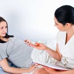 El tacto vaginal durante el embarazo