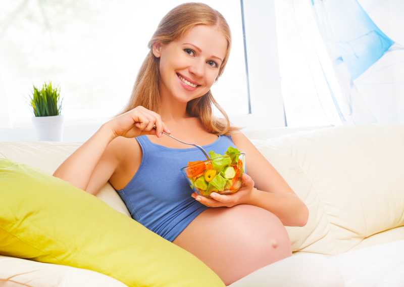 Calorías y peso en el embarazo
