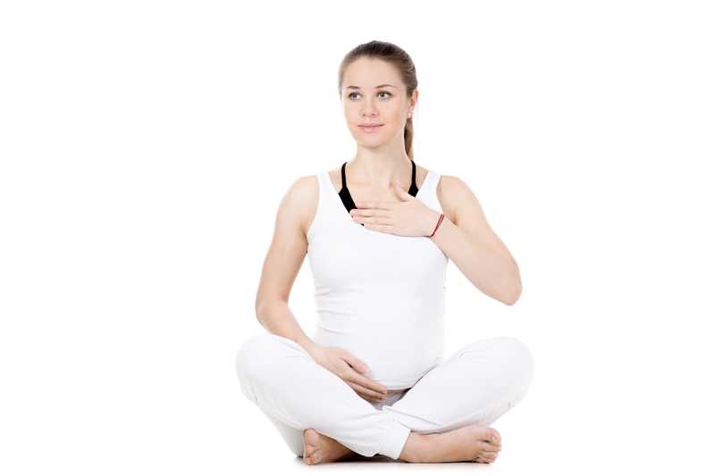 Ejercicios de respiración para mujeres embarazadas
