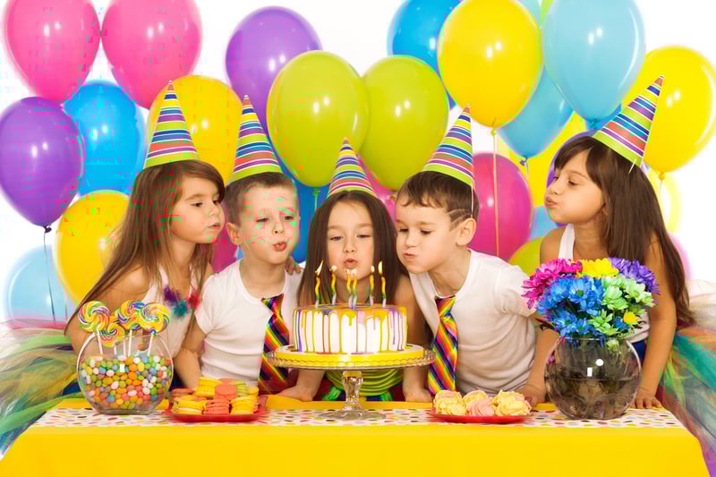 Un cumpleaños muy feliz para los niños