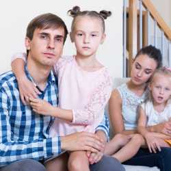 Alienación parental en hijos con padres separados